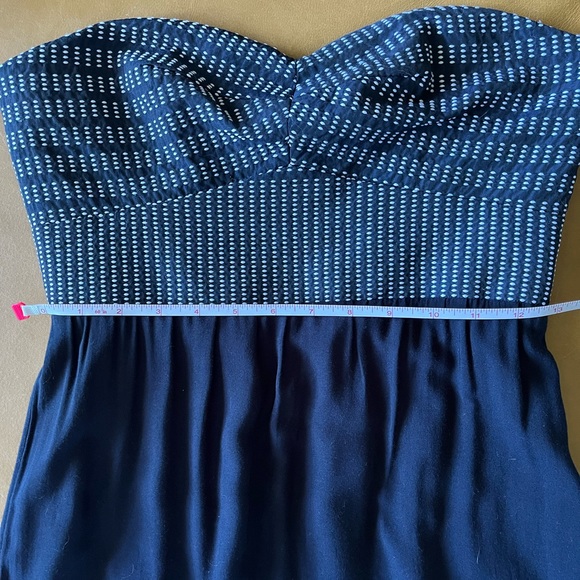 Navy blue Hutch strapless dress - Picture 5 of 8